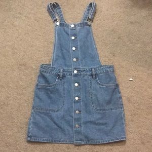 PacSun Denim Overall Dress